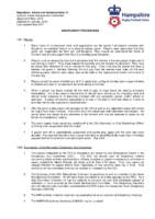 RAG12 – Disciplinary Procedures