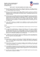 RAG15 – Match Safety, Touchline Barriers, and Technical Areas