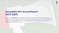 Hampshire RFU Annual Report 2024-2025