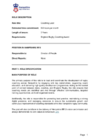 Hampshire RFU Coaching Lead Role Description