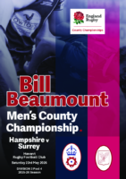 Hampshire RFU v Surrey Programme 2026