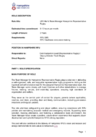 U20 Team Manager RD