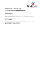 SPECIAL DISCOUNTS – 2026